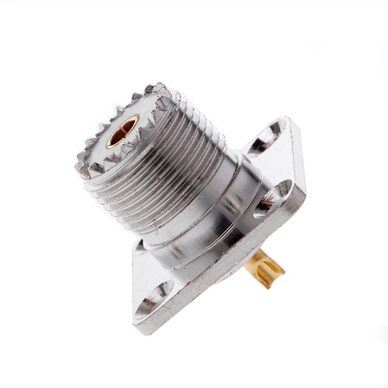 Đầu Nối Dây Cáp RF UHF Female SO239 Chuyên Dụng Cho Bảng Điều Khiển Khung Gầm