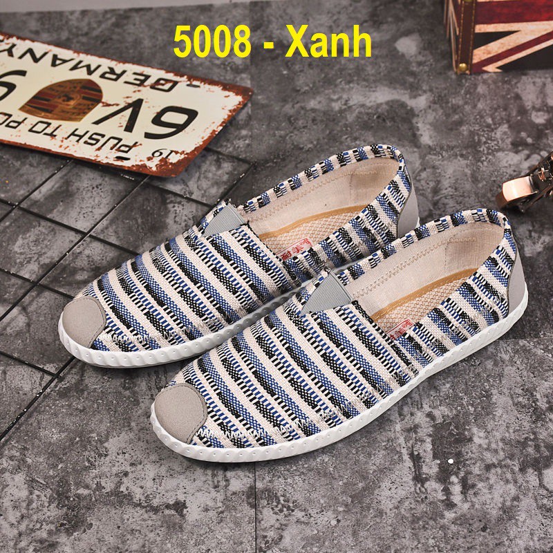 [Mã SKAMLTSM9 giảm 10% đơn 99K] [HOT] Giày lười vải lanh Nam hè 2020 | BigBuy360 - bigbuy360.vn