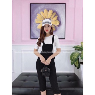 Bộ Jumpsuit Nữ  Lững Yếm Thời Trang  Mới SP J32