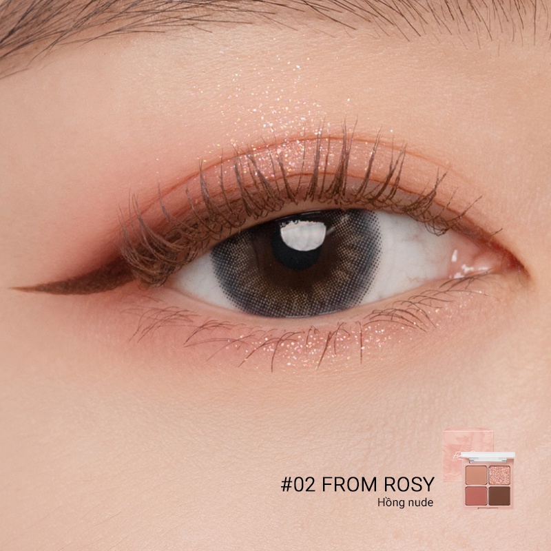 Bảng Phấn Mắt 4 Ô EGLIPS Color Fit Eye Palette 8.2g