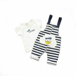 FREESHIP ĐƠN 99K_(H11) Sét YẾM+ÁO vịt Donal-Daisy bé trai-bé gái 9-19kg