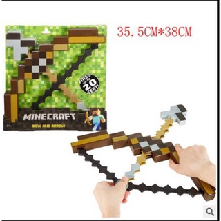 Minecraft đồ chơi cung tên nâu chính hãng bắn xa 6m