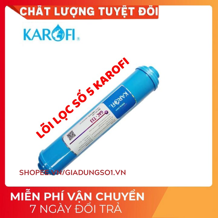 [UY TIN SỐ 1] FREESHIP Lõi lọc nước số 5 MINERAL - KAROFI chính hãng | Thay được cho các máy lọc nước khác