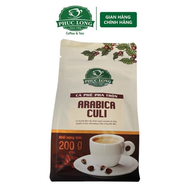 Cà Phê Arabica - Culi 200GR - Phúc Long Coffee &amp; Tea