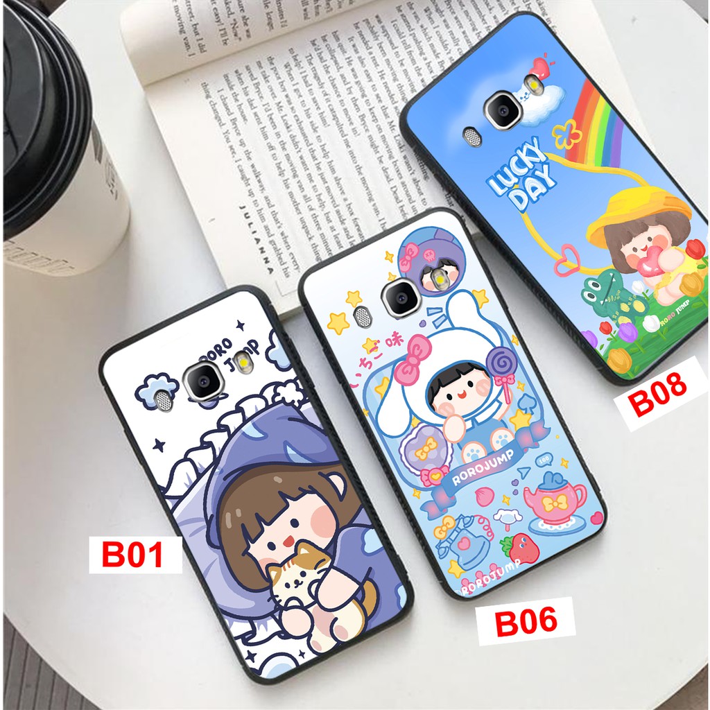 ỐP ĐIỆN THOẠI SAMSUNG J3 2016/J5 2016/J7 2016 HÌNH CÔ GÁI SINH ĐÔI SIÊU CUTE