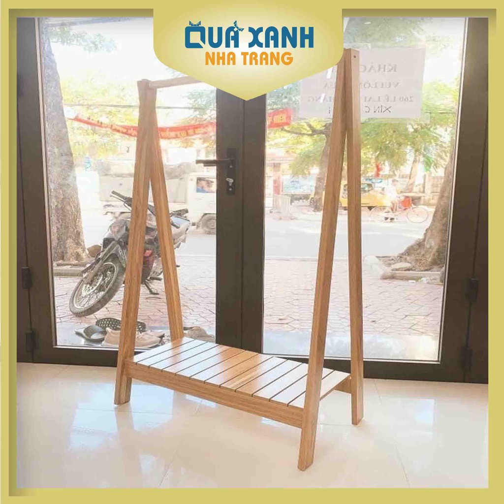 Cây Phơi Đồ Giàn Phơi Quần Áo Hình Chữ A Lắp Ghép Tiện Lợi/ Shop Quang Cáo