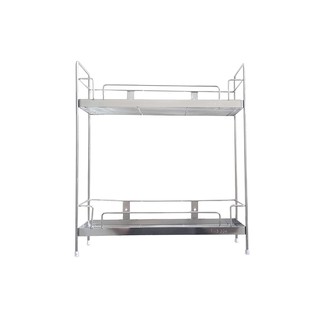 Kệ gia vị 2 tầng đứng - INOX 304