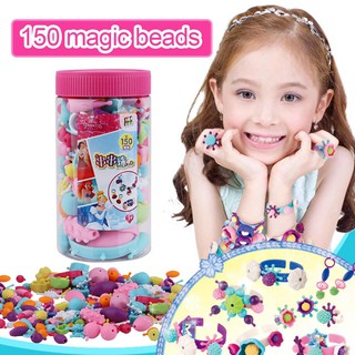 Bộ Đồ Chơi Làm Trang Sức Thủ Công Cho Bé Gái 3 4 5 6 7 8 Tuổi