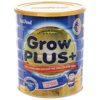Sữa bột GrowPlus NutiFood Xanh,Đỏ 1500g