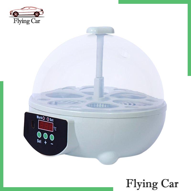 Lồng Ấp Trứng 6 Ngăn Mini Điều Khiển Nhiệt Độ