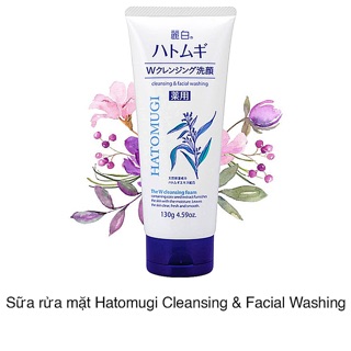 SỮA RỬA MẶT Ý DĨ HATOMUGI NATURIE NHẬT BẢN