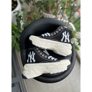 Giày MLB độn đế cổ cao mlb ny chunky high siêu phẩm hot trend nam nữ [Ảnh thật + Freeship Fullbox]