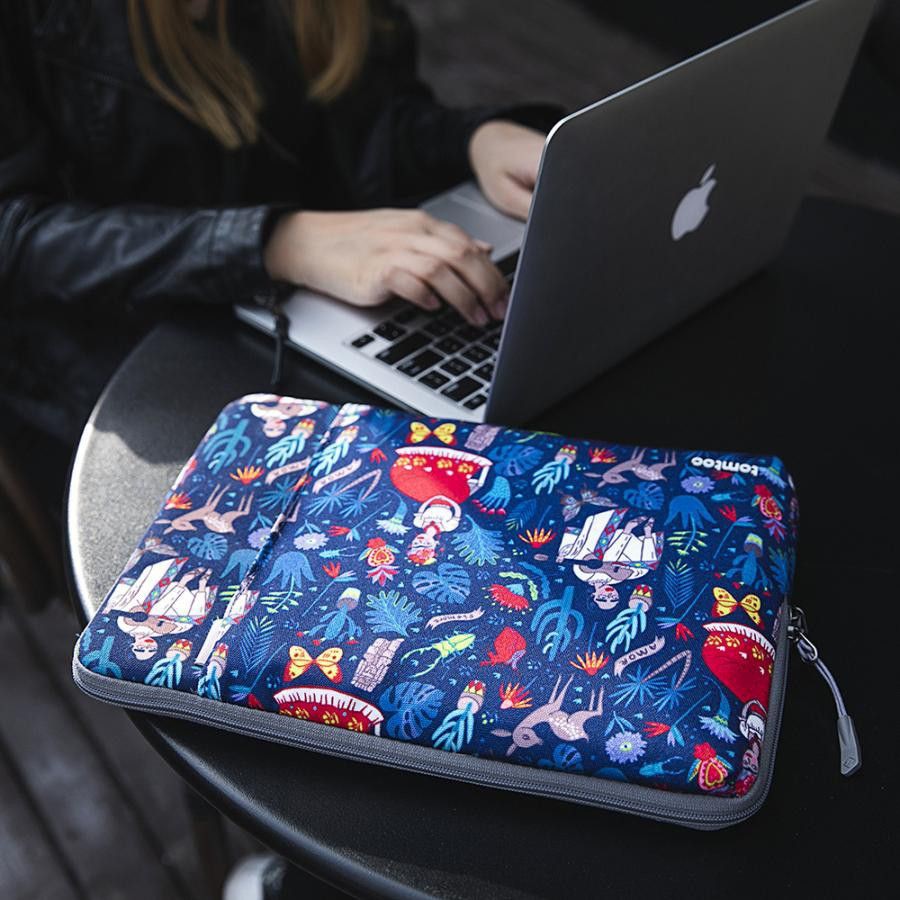 Túi chống sốc Tomtoc (USA) 360° Protective Macbook /Surface 13.3inch Dazzling Blue - A13