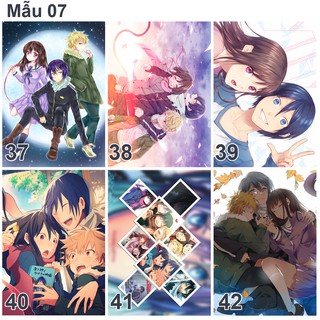 Poster/ Tranh dán tường anime Noragami Vị Thần Lang Thang ( 11 mẫu)
