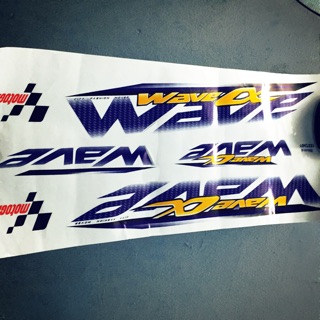 Bộ tem xanh wave a