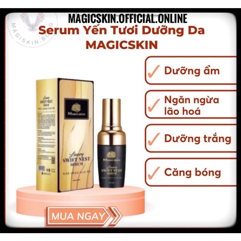 SERUM TINH CHẤT YẾN SIÊU CĂNG BÓNG LUXURY SWIFT NEST