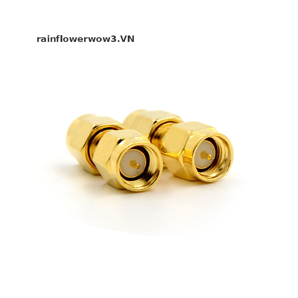 Set 2 Đầu Nối SMA Male Sang SMA Male Plug in series RF Coaxial