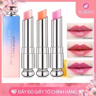 <THẬT 100%> Son dưỡng môi đổi màu Maycreate