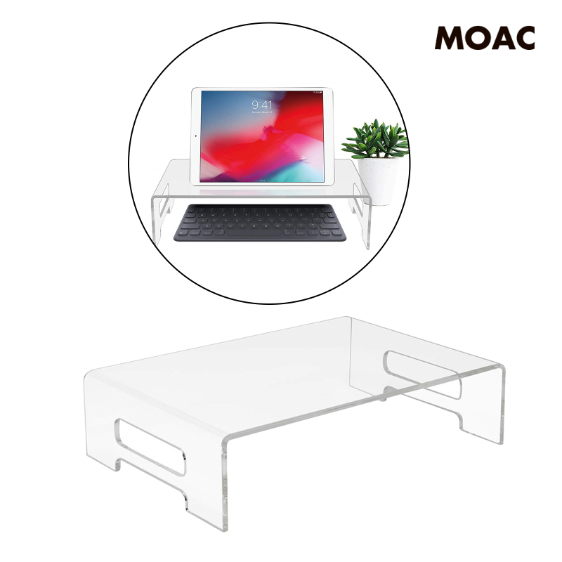 [Home Appliances]PC Computer Monitor Stand Clear Laptop Support Riser Keyboard Cover Home | BigBuy360 - bigbuy360.vn