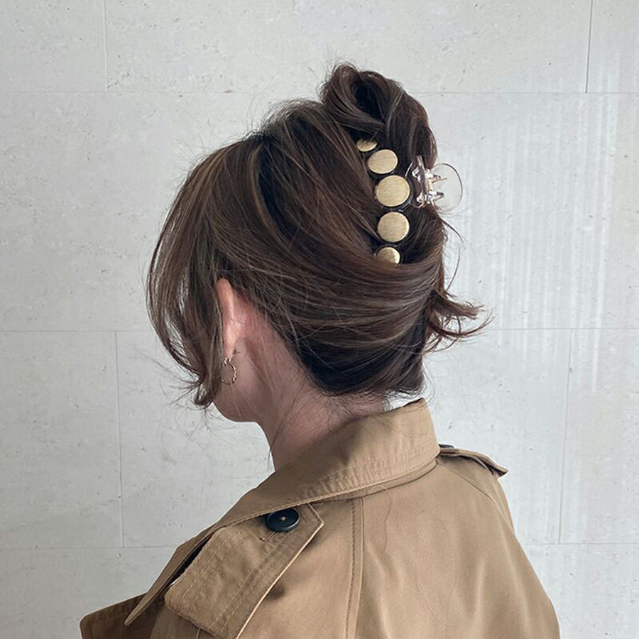 Kẹp Tóc Kim Loại Phong Cách Hàn Quốc Dành Cho Nữ