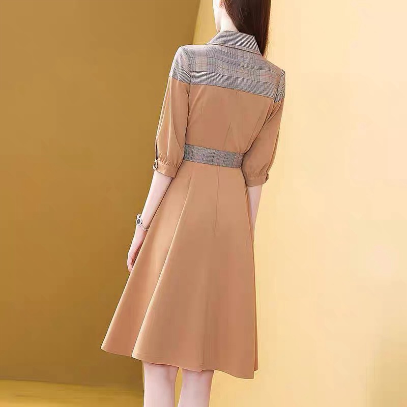 (HCM) ĐẦM SƠ MI KÈM THẮT LƯNG THANH LỊCH SANG CHẢNH THỜI TRANG SIÊU XINH CHO CÁC CHỊ EM KOKO MI FASHION