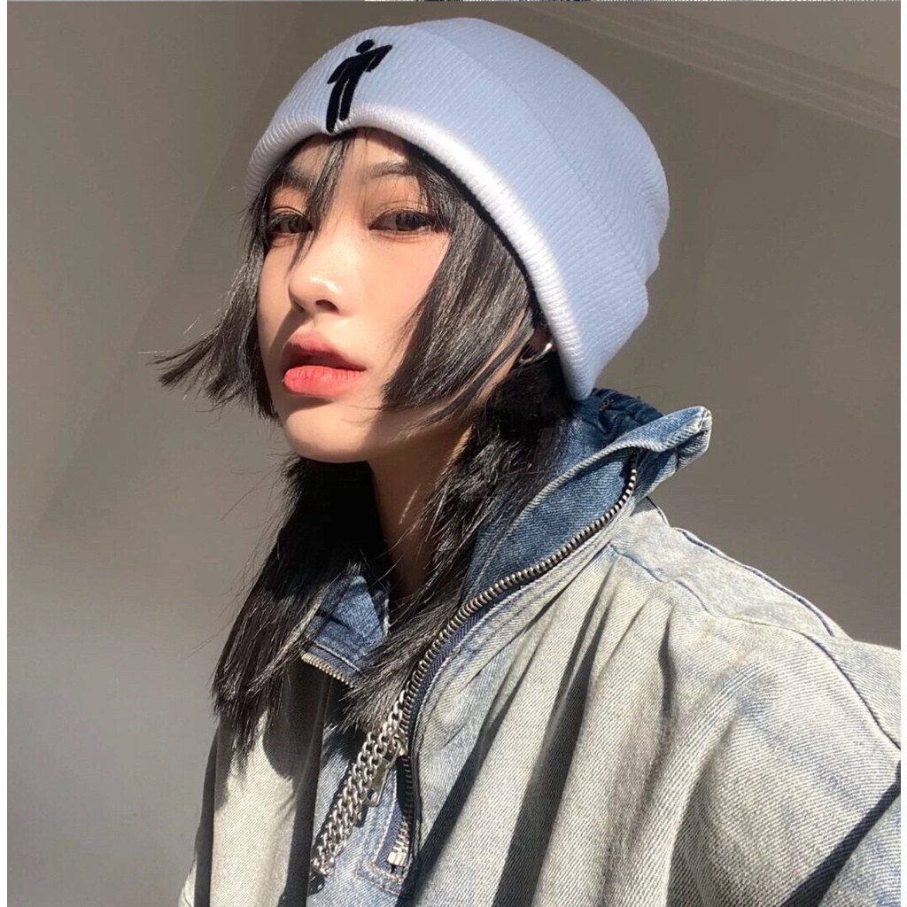 [Mới] Mũ Dệt Kim Thêu Họa Tiết Ấm Áp Co Giãn Phong Cách Hip Hop Mùa Đông Cho Nam Và Nữ