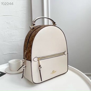 Balo Coach da thật pha canvas xịn xò
