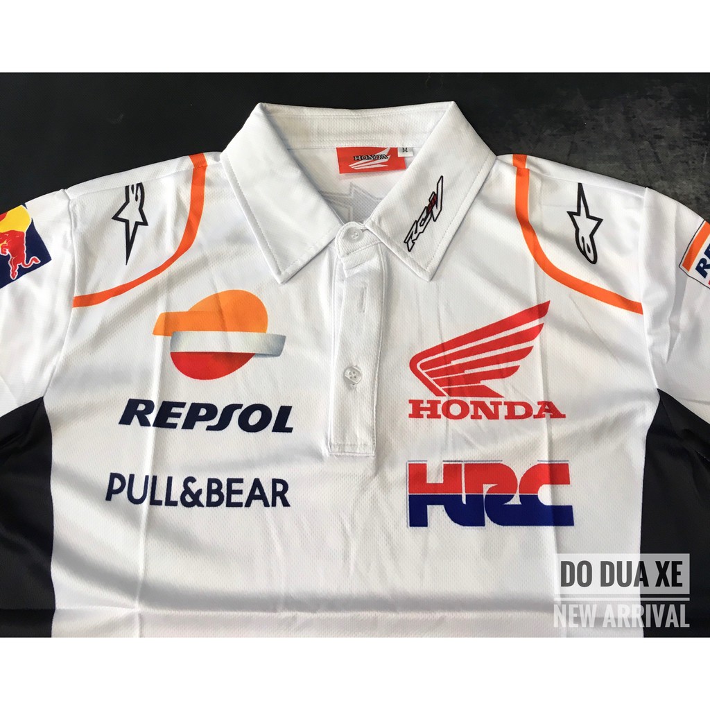 Áo thun đua xe Moto GP_Honda