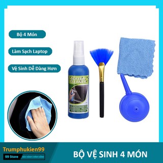 BỘ VỆ SINH LAPTOP 4 MÓN - VỆ SINH LAPTOP CỦA BẠN LUÔN LUÔN SẠCH SẼ