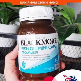 Dầu cá Blackmores Fish Oil minicap 1000mg của úc