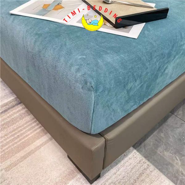 Ga nỉ nhung trải giường cao cấp mềm mại, ấp áp, sang trọng - Timibedding