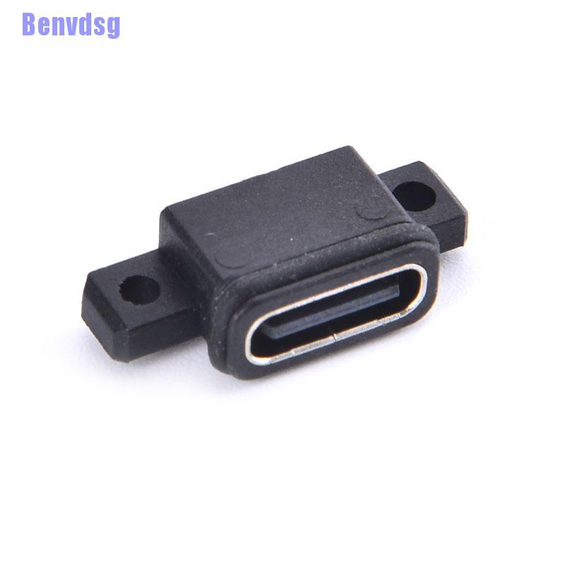 Ổ cắm điện TYPE C 2 Pin chống thấm nước kèm ốc vít tiện dụng