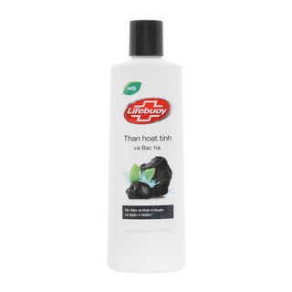 Sữa tắm detox bảo vệ khỏi vi khuẩn Lifebuoy than hoạt tính và bạc hà 245ml