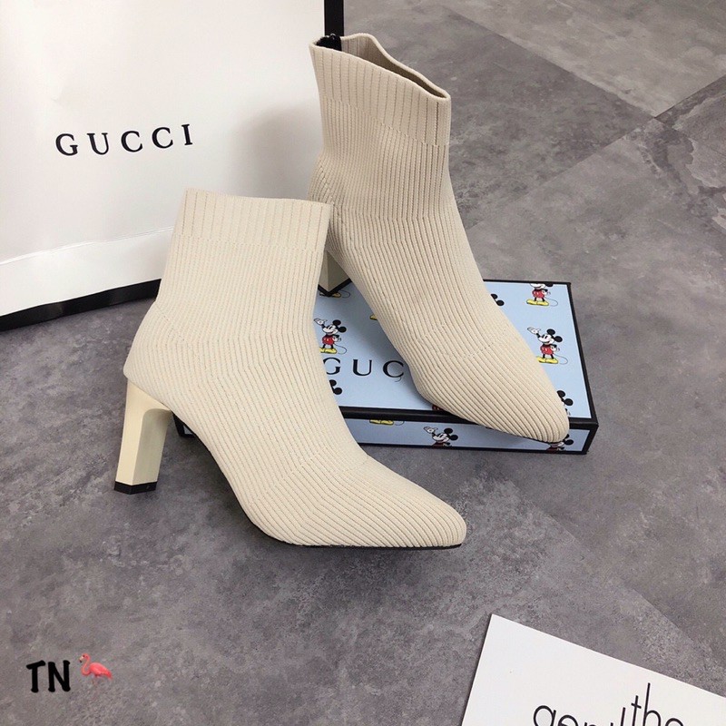 Boot len gót dẹt fullbox