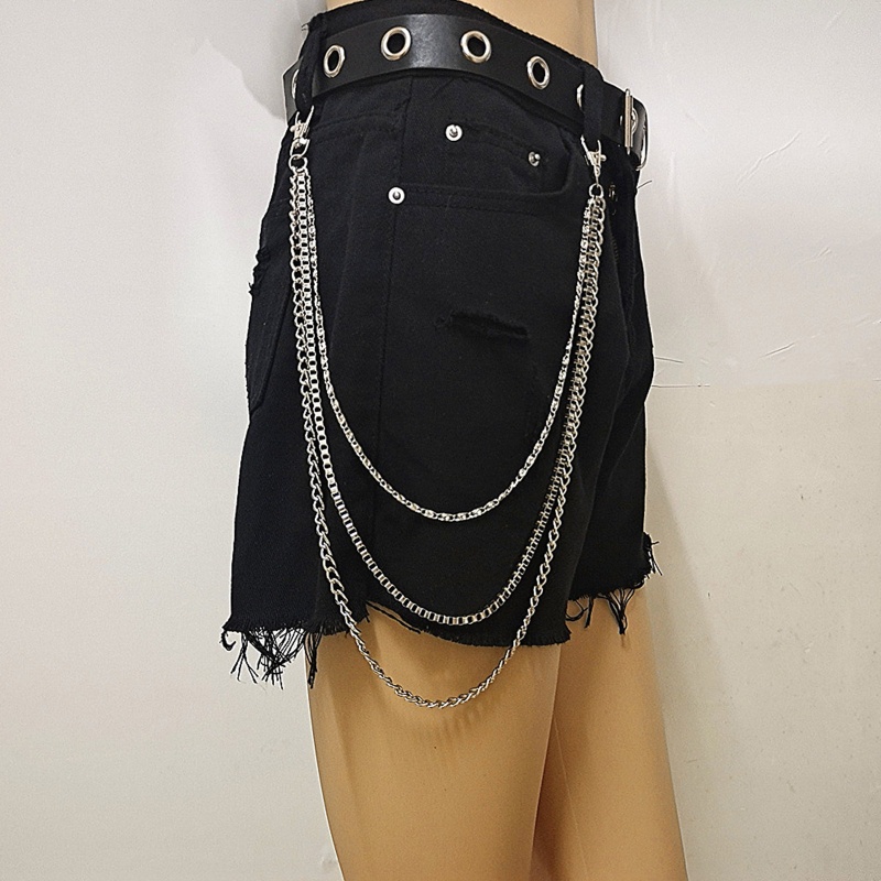 Dây Xích Dạng Ví Phối Xích Phong Cách Rock Dành Cho Quần Jean