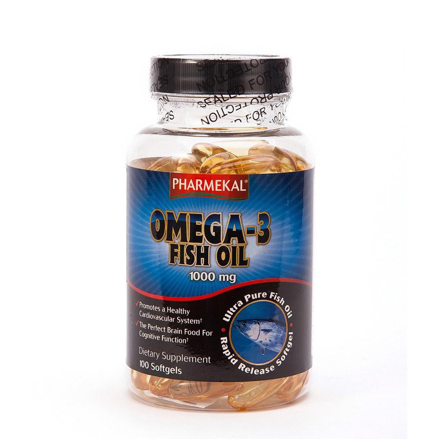 Viên Uống Dầu Cá Sáng Mắt Pharmekal Omega 3 Fish Oil 1000mg (100 Viên)