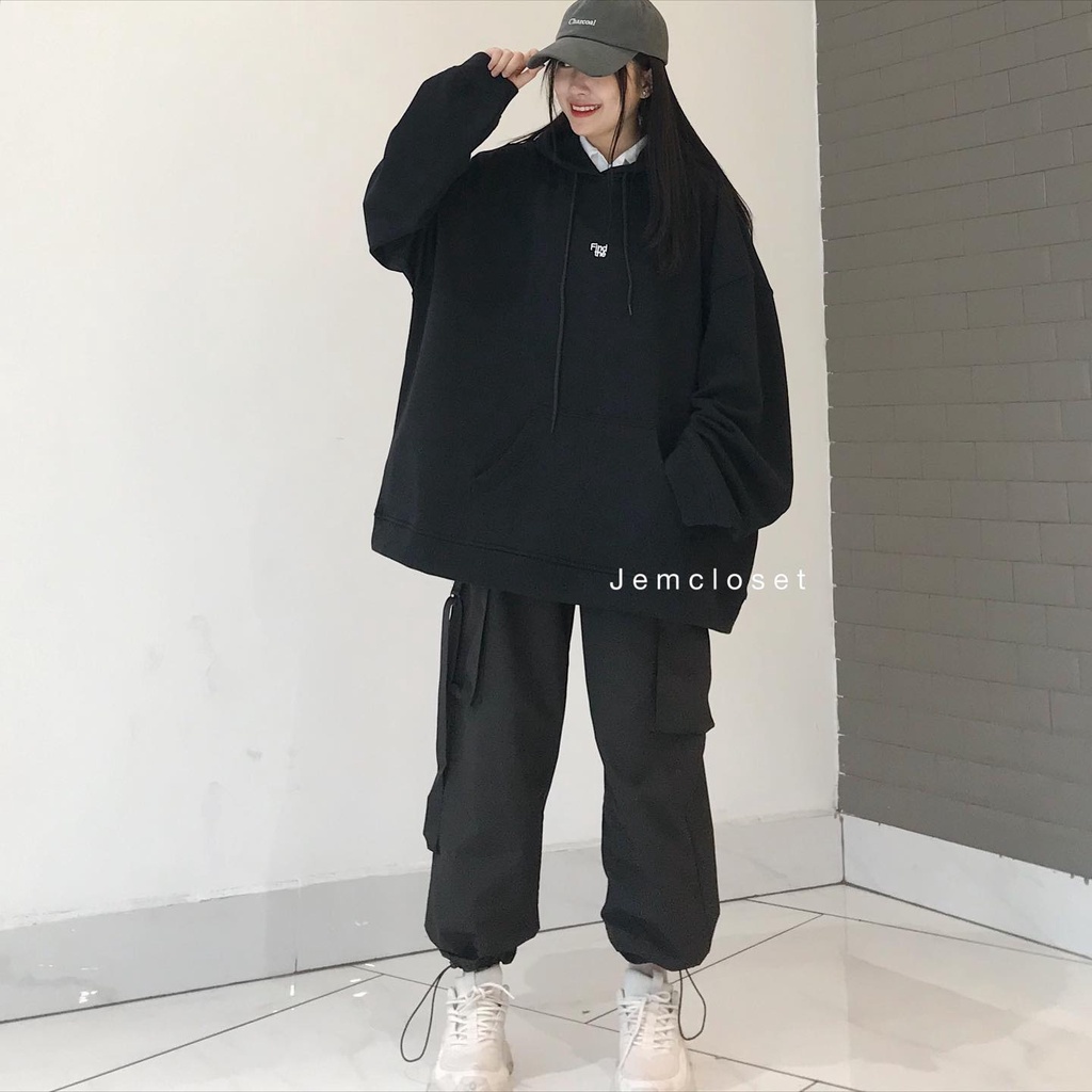 Áo Hoodie Nữ Form Rộng Hoodie Kèm Mũ Xinh Xắn PINGO Phong Cách Trẻ Trung Chất Vảo Da Cá Mềm Mịn - 1768 ( Gous Official ) | BigBuy360 - bigbuy360.vn