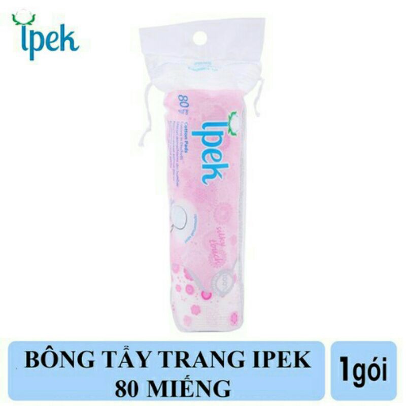 Bông tẩy trang Ipek 80 miếng