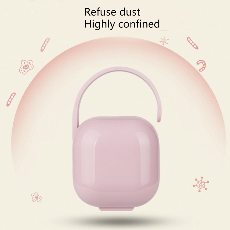 Hộp Đựng Núm Vú Giả Di Động Cho Sơ Sinh