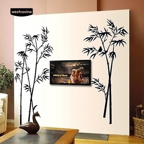 Sticker dán tường hình cây trúc