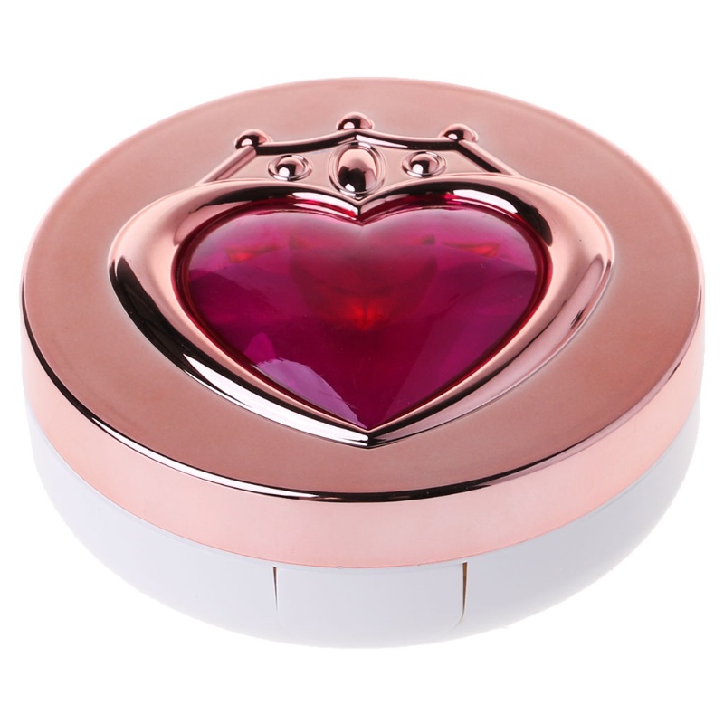 Hộp Đựng Kính Áp Tròng Có Gương Hình Trái Tim Mang Đi Du Lịch Tiện Lợi