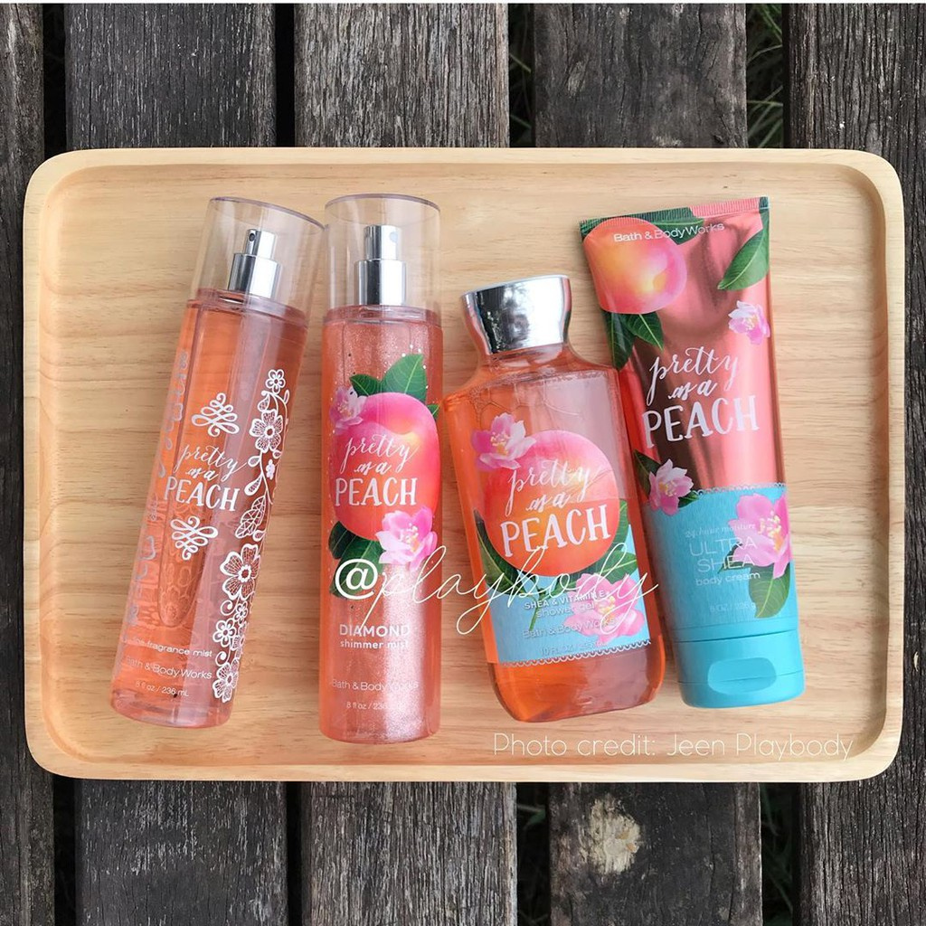 TINGTING Xịt Thơm Toàn Thân Bath And Body Works - Pretty As A Peach Body Mist (10ml) #HOAIMIN00#.....