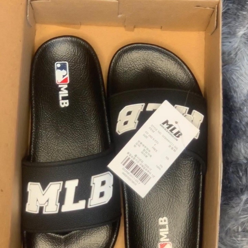 Dép PU MLB quai ngang size 38-43
