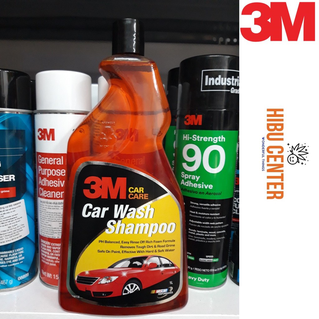 ( SÁNG BÓNG ) Dung Dịch Rửa Xe Chuyên Dụng 3M 1L 305860