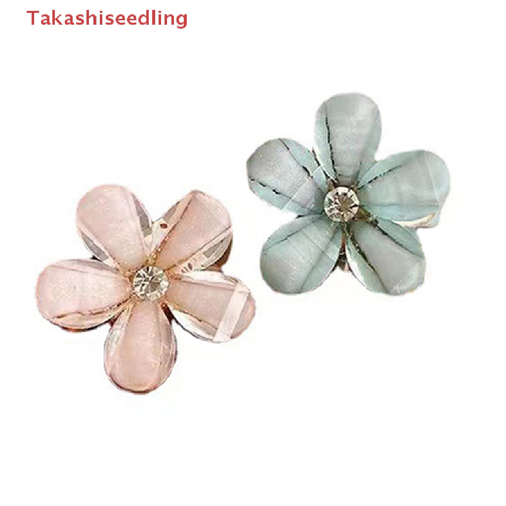 Set 4 Kẹp Tóc Hoa Nhỏ Xinh Xắn Thời Trang Cho Nữ