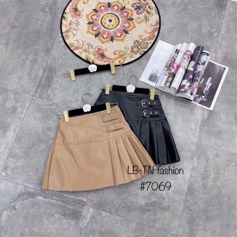 chân váy da ly hàng quảng châu