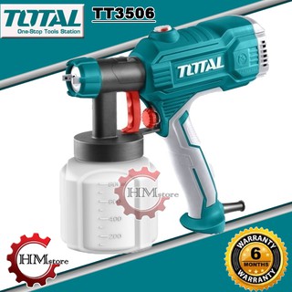 Mua  100% Chính hãng  Máy phun sơn điện mini TOTAL TT3506 350W - Bảo hành 6 tháng