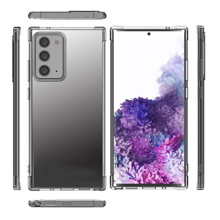 Ốp điện thoại TPU mềm bảo vệ cho Samsung Galaxy Note 20 S20 S21 Ultra S20 S10 S9 S8 Plus S20 FE A02S A12 A42 M51