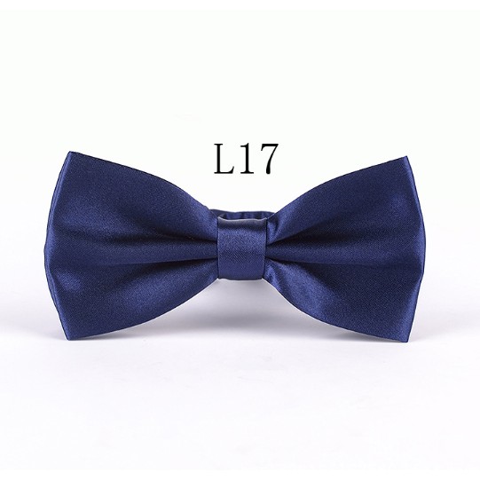 Nơ đeo cổ màu trơn kiểu dáng đơn giản thời trang cho nam giới