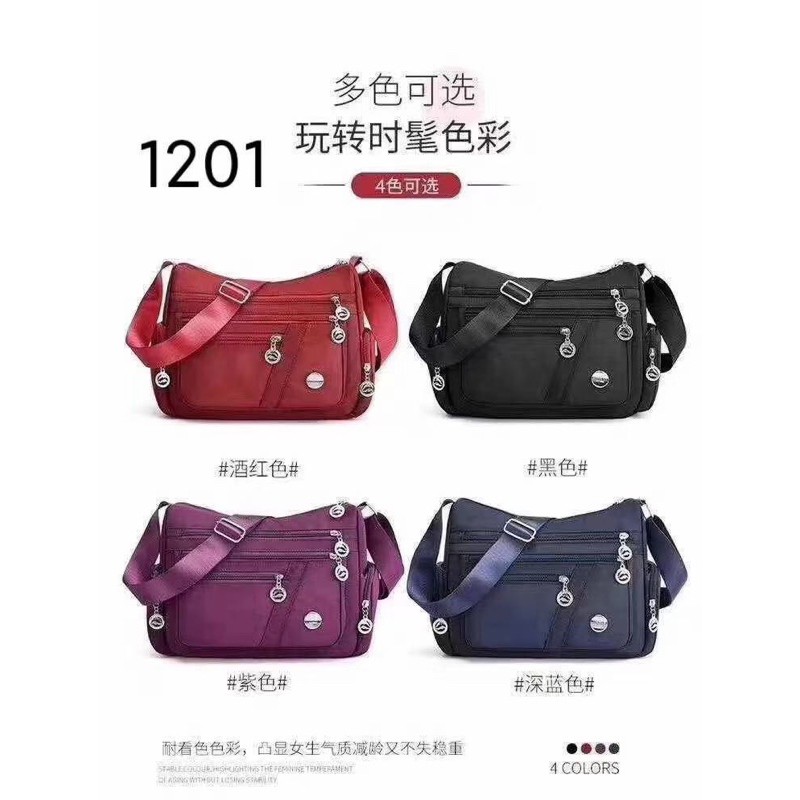 Túi dù đeo chéo đi chợ hàng